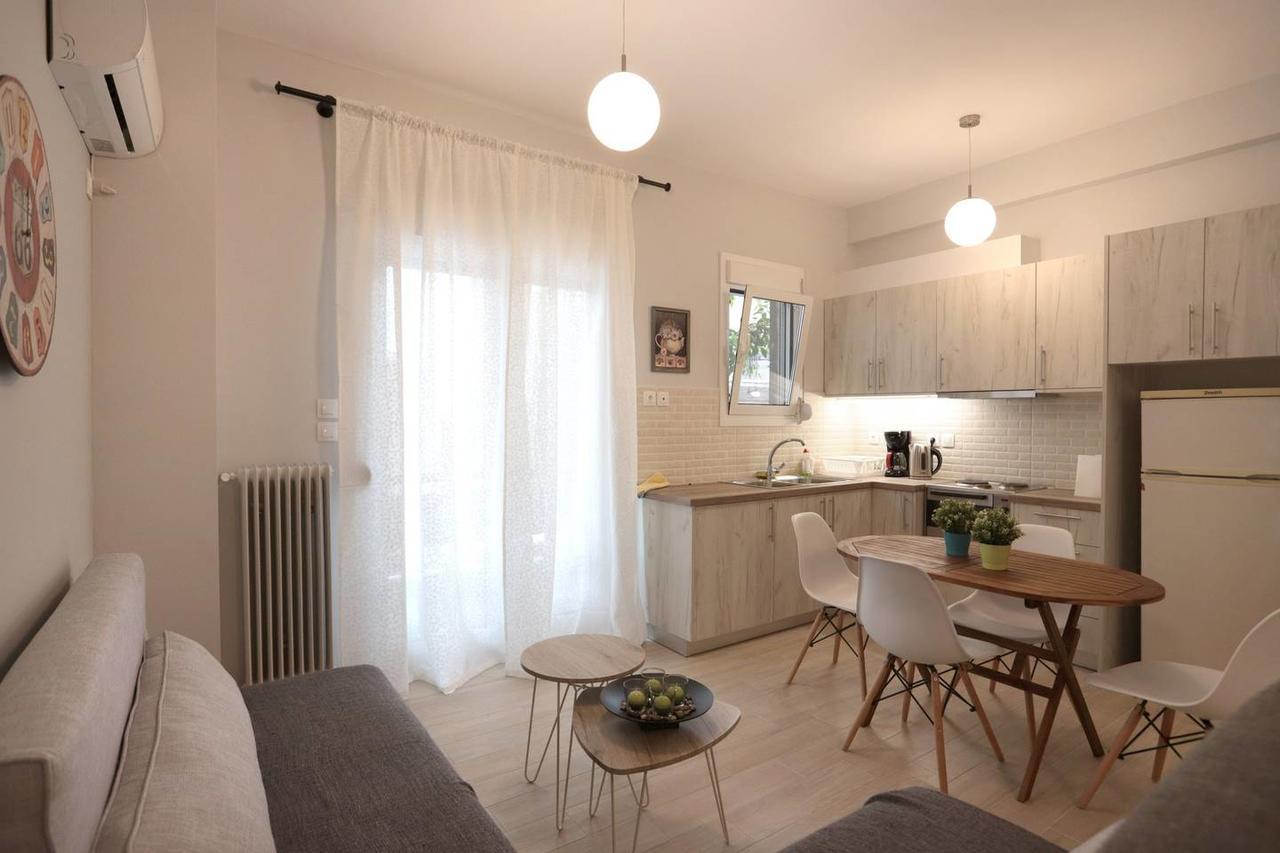 Pale Coloured Apt In Athens Historic Centre Exteriör bild